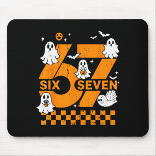 67 Six Seven Meme Spaß 6 7 Paare Übereinstimmendes Mousepad