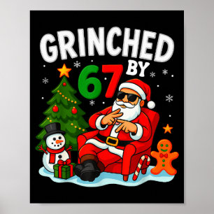 67 Six Seven Meme Weihnachtsedition Von 6-7 Gen Al Poster