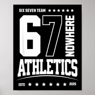 67 Six Seven Srts Leichtathletik Poster