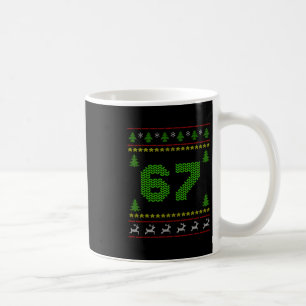 67 Six Seven Weihnachtsstricken 67 hässliches Weih Kaffeetasse