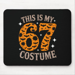 67 Sixty Seven Halloween-Kostüm Lustig 6 7 Meme De Mousepad