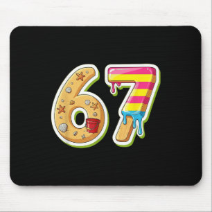 67 Sommer Strand Eiscreme Sand Design Mousepad