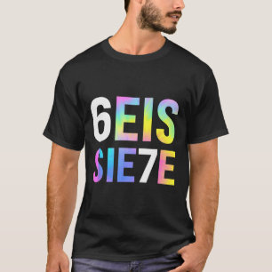 67 spanische Meme Seis Siete Sechs Sieben Lustige T-Shirt