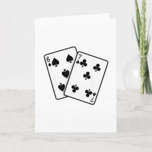 67 Spielkarten Meme Lustig Six Seven  Karte