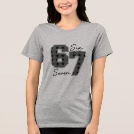 67 Star Pop Culture Vibe Trendy Tri-Blend Shirt