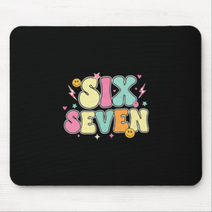 67 T-Shirt für Lehrer 67 Meme Frauen Lehrer Sechs Mousepad
