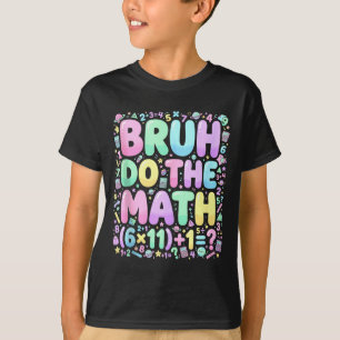 67 T-shirt Six Seven Mème 6-7 Garçons Filles Bruh