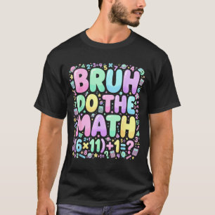 67 T-Shirt Six Seven Meme 6-7 Jungen Mädchen Bruh