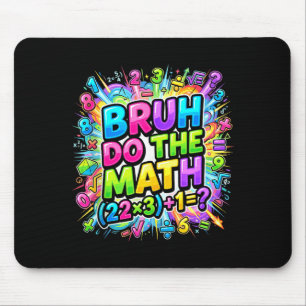 67 T-Shirt Six Seven Meme 6-7 Jungen Mädchen Bruh Mousepad