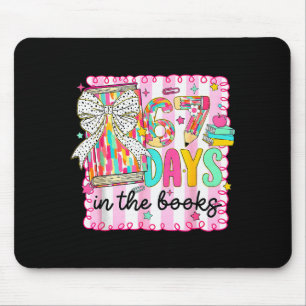 67 Tage im Buch Leselhrer 67. Schultag S Mousepad