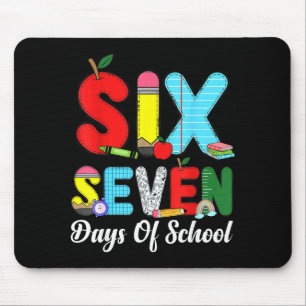 67 Tage Schul-Shirt Lehrer Kinder Lustig 67 Meme Mousepad