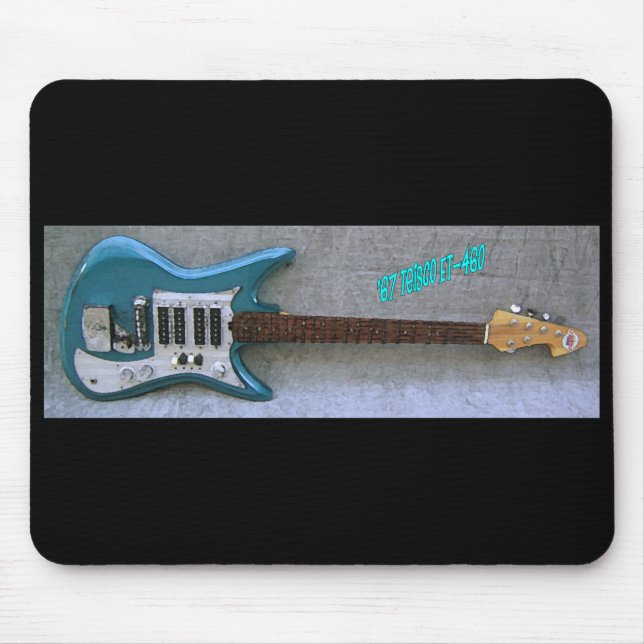 '67 Teisco ET-460-Mauspad Mousepad (Vorne)