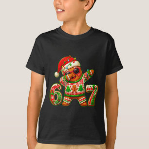 67 Weihnachten 6 7 Meme Lebkuchenmann Xmas Pyjamas T-Shirt