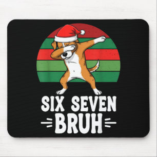 67 Weihnachten Lustig 67 Brainrot Jugend Kinder Hu Mousepad