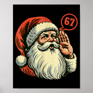 67 Weihnachten Lustig Sechs Sieben Meme Brainrot S Poster