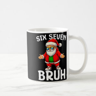 67 Weihnachten Lustig Six Seven Meme Brainrot Sant Kaffeetasse