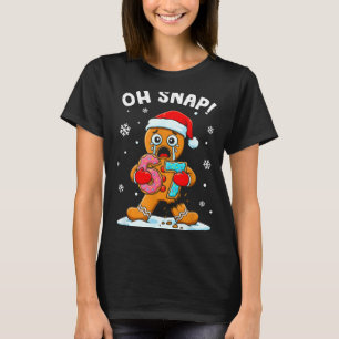 67 Weihnachten Oh Snap Lebkuchenmann 6 7 Lustiges T-Shirt