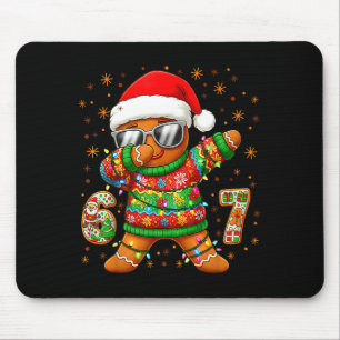 67 Weihnachten Six Seven Meme Lebkuchen Weihnachts Mousepad