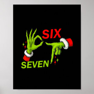 67 Weihnachten Trending Meme Sagen 6 7 Meme Kostüm Poster