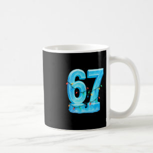 67 Weihnachts-Meme-Eis-Feiertags-Pyjama 6 7 Kaffeetasse