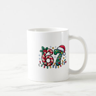 67 Weihnachts-Meme Six Seven Xmas Lustig Jungen Mä Kaffeetasse