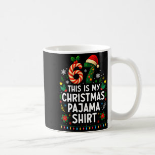 67 Weihnachts-Pyjama-Shirt 6 7 Lustiges Meme-Teena Kaffeetasse