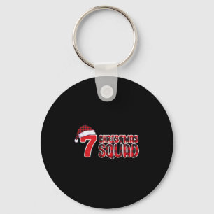 67 Weihnachts-Shirt Six Seven Meme Squad 67 Rot Pl Schlüsselanhänger