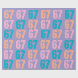 67 Wrapping Paper Geschenkpapier