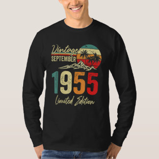 67 Yr Old Vintage September 1955  67th T-Shirt