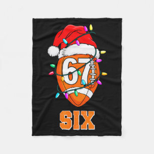 67endy Weihnachtsfußball – Six & Seven Matchin Fleecedecke