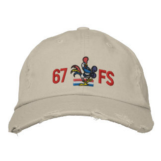 67FS Golf Hat mit Callsign Bestickte Kappe