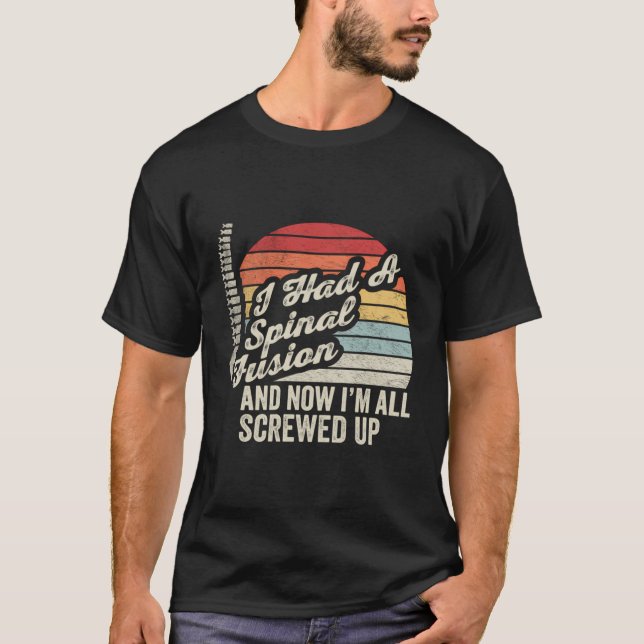 68576 Back Operation Shirt Retro Wirbelsäule Opera (Vorderseite)