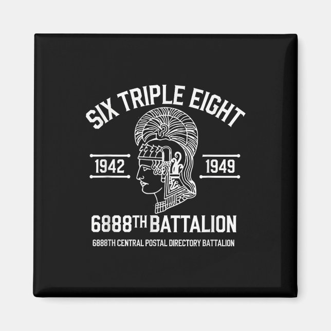 6888. Zentrales Postamt Bataillon 6 Triple Magnet (Vorne)