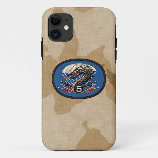 [68] 5th SF BDE Patch Case-Mate iPhone Hülle (Rückseite)