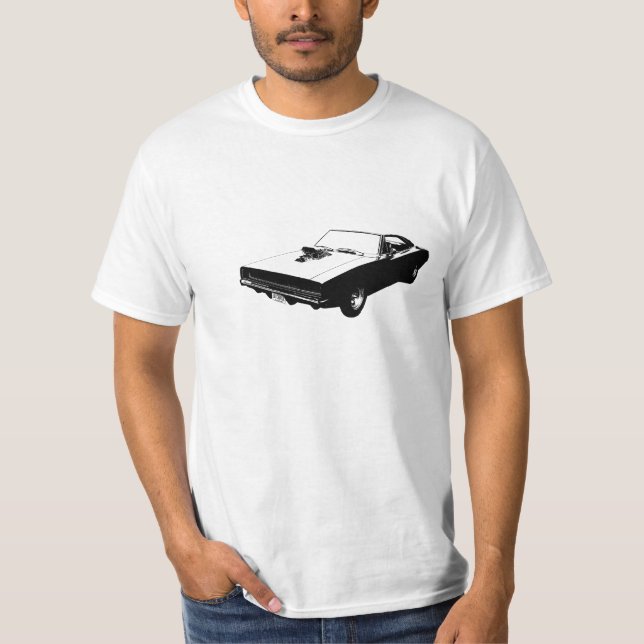 '68 Dodge-Ladegerät T-Shirt (Vorderseite)
