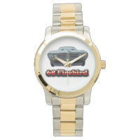 68 Firebird Gold und Silver Tone Watch