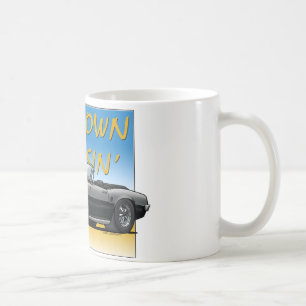 68 Firebird schwarzes Kabriolett Kaffeetasse