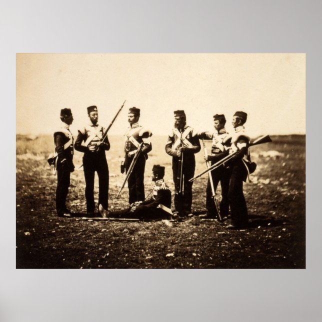 68. Fuß - Durham helle Inf. Poster (Vorne)