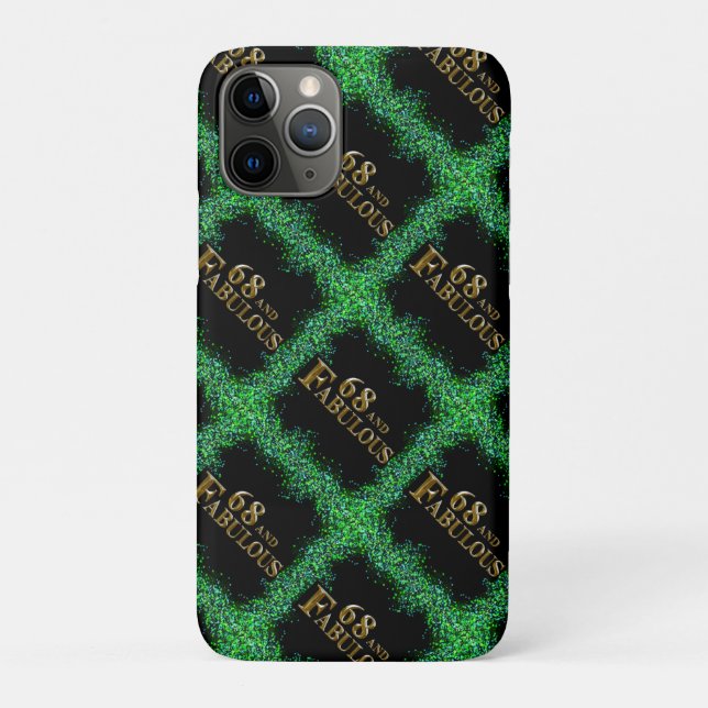 68. Geburtstag Case-Mate iPhone Hülle (Rückseite)