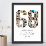 68. Geburtstag Nr. 68 Custom Foto Collage Poster<br><div class="desc">Feiern Sie 68. Geburtstag mit diesem personalisierten 68 Foto Collage Poster. Dieses individuell gestaltbare Geschenk eignet sich auch für Hochzeitsfeiern. Es ist eine großartige Möglichkeit, wertvolle Erinnerungen aus Ihrer Hochzeit und Ihrem verheirateten Leben zu zeigen. Das Poster enthält eine Collage von Fotos, die diese besonderen Momente erfassen, und kann mit...</div>
