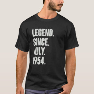 68 Jahre alt 68. Geburtstag seit Juli 1954 T-Shirt