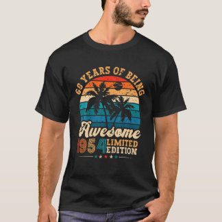 68-jährige Geschenke Phantastisch 1954 Limited Edi T-Shirt