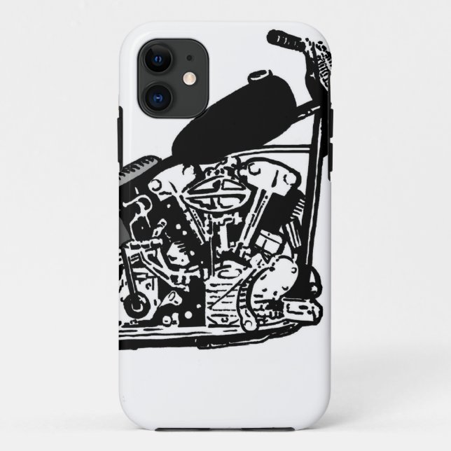 68 Knöchel-Hauptmotorrad Case-Mate iPhone Hülle (Rückseite)