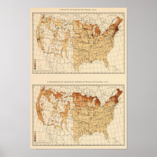 68 Natives Canada 1900 Poster