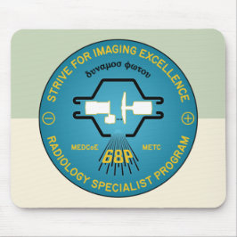 68P Radiologie-Spezialisten-Programm-Emblem Mousepad