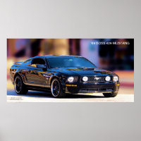 '69 BOSS 429 MUSTANG POSTER