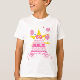 69. Geburtstagskuchen T-Shirt