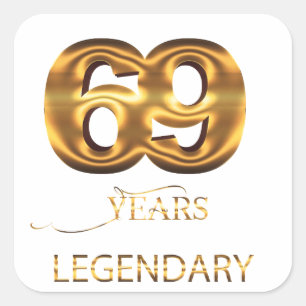 69 Jahre legendärer Aufkleber