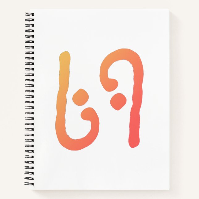 69 NOTIZBUCH (Vorderseite)
