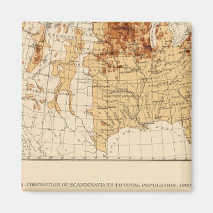 69 Skandinavier 1900 Magnet